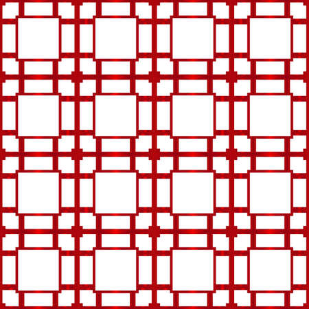 geometric pattern of square. vector illustration. red gradient.のイラスト素材