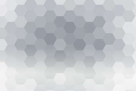 monochrome color hexagon wallpaper. vector illustration. for design