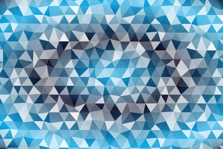 light blue polygonal background. vector illustration. for design, business cover, card, wallpaper