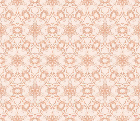 congratulatory background with abstract flowers. seamless texture. vector. beige, pastel color. for interior design, printing, textile industryのイラスト素材