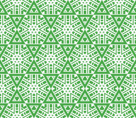 modern pattern of geometric ornament. Seamless vector illustration. for interior design, wallpaper.のイラスト素材