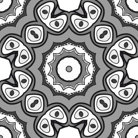 colored geometric vector pattern. Vector illustration. ideal for creative and decorative projectsのイラスト素材