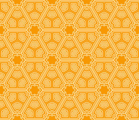 decorative geometric seamless pattern. vector illustration. for interior design, wallpaperのイラスト素材