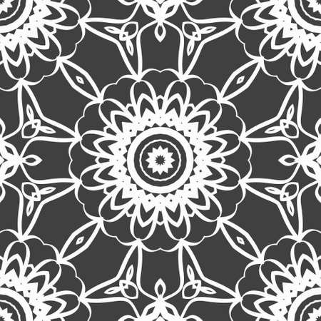 Seamless vector pattern. Geometric ornament. For Interior decoration, wallpaper, presentation, fashion ornament designのイラスト素材