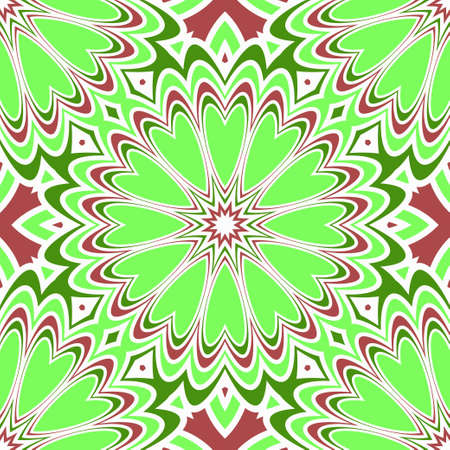 Art-deco floral pattern. Seamless. vector illustration. For invitation wedding, valentine's, background, wallpaper.のイラスト素材