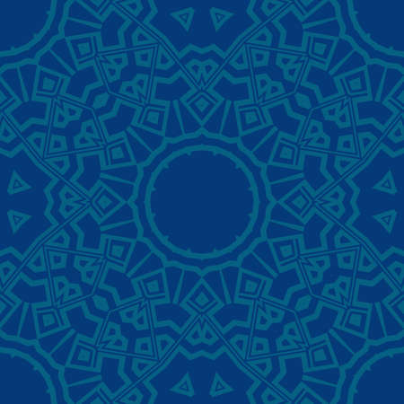 Geometric floral ornament. seamless art-deco pattern. vector illustration. for design, wallpaper, invitation.のイラスト素材