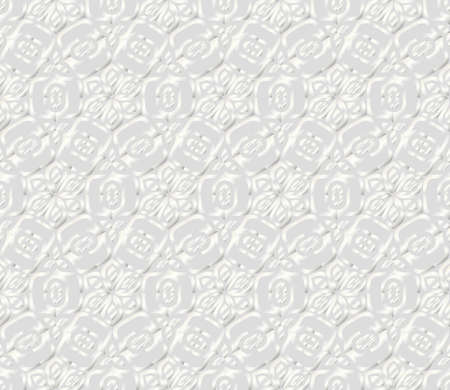 Pattern of abstract geometric flowers. Seamless vector illustration. for design greeting cards,...