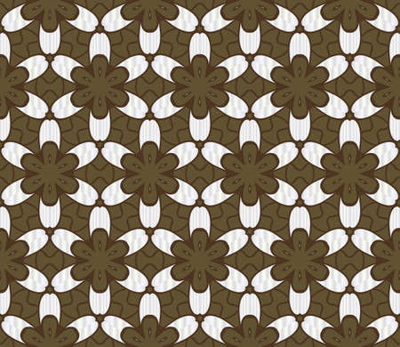 Seamless texture on color background. Element for design. Floral pattern. Vector illustration.