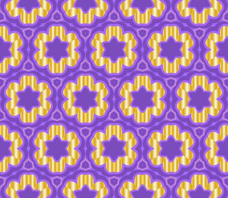 Vector illustration. Modern floral pattern. Seamless design for scrapbooking, background, interior.