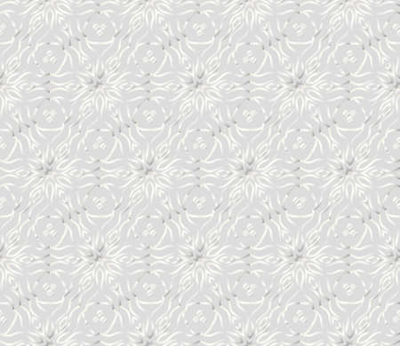 Pattern of abstract geometric flowers. Seamless vector illustration. for design greeting cards,...