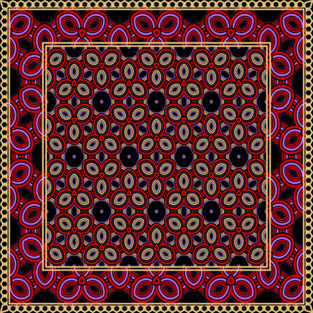 Geometric Pattern. Vector illustration. design for wallpaper, flyer, book, brochureのイラスト素材