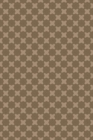 Modern Geometric Pattern with hand-drawing ornament. Vector super illustration
