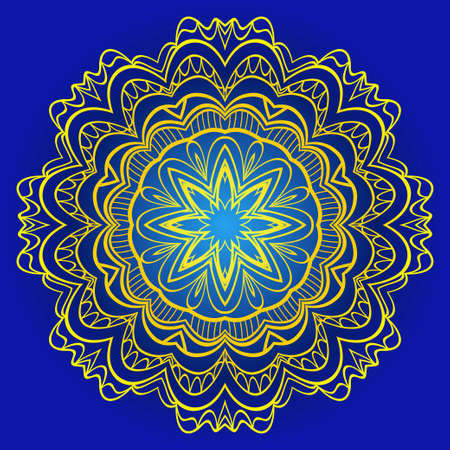 Floral ornament. Vector illustration. Can be used for greeting card, coloring book, phone case printのイラスト素材