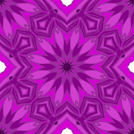 Modern Decorative Seamless Floral Pattern. Vector Colored Illustration. Paper For Scrapbook