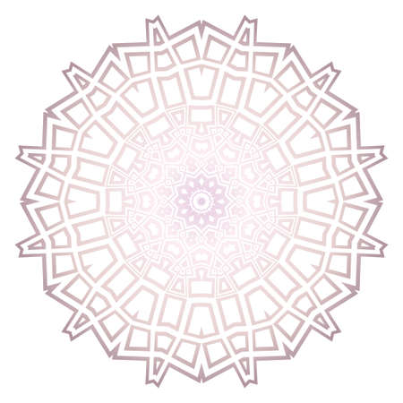 Vector Floral mandala. Vintage decorative elements. Vector illustration.のイラスト素材