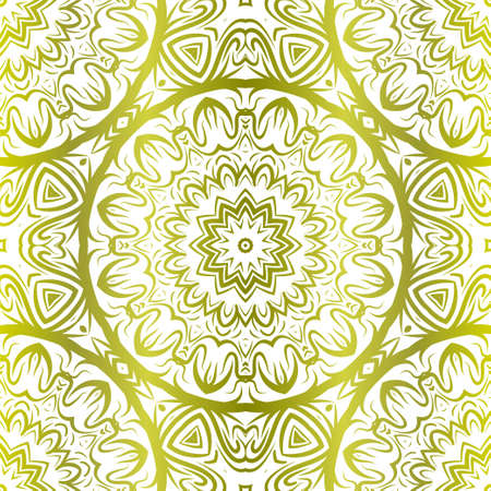 modern stylish geometry seamless pattern art deco background. Luxury texture for wallpaper, invitation. Vector illustration and handmade symbol.のイラスト素材