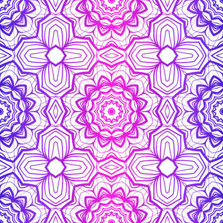 Abstract Vector seamless pattern with abstract geometric style. Repeating sample figure and line. For fashion interiors design, wallpaper, textile industry.のイラスト素材