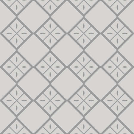 Abstract Vector Seamless Pattern With Abstract Geometric Style. Repeating Sample Figure And Line. For Fashion Interiors Design, Wallpaper, Textile Industry.のイラスト素材