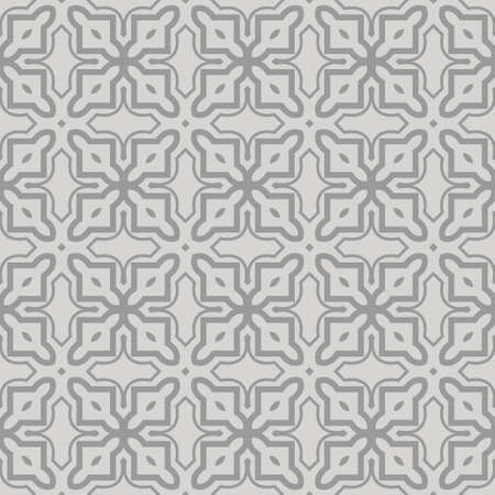 Abstract Vector Seamless Pattern With Abstract Geometric Style. Repeating Sample Figure And Line. For Fashion Interiors Design, Wallpaper, Textile Industry.のイラスト素材