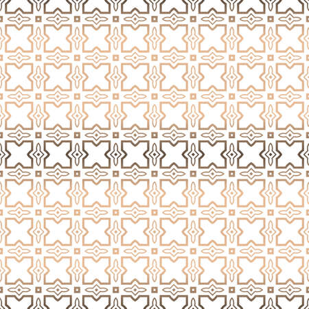 Seamless Geometrical Linear Texture. Original Geometrical Puzzle. Backdrop. Vector Illustration. For Design, Wallpaper, Fashion, Printのイラスト素材