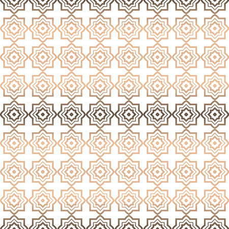 Beige pastel gradient color. Seamless geometric pattern. Retro style. Vector illustration.のイラスト素材