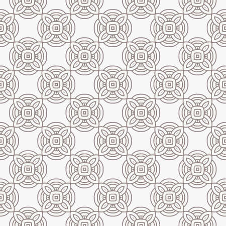 Geometric Pattern. Seamless Texture Grey Color Background. Vector illustration.のイラスト素材