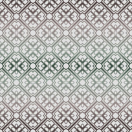 Abstract Vector Seamless Pattern With Abstract Geometric Style. Repeating Sample Figure And Line....