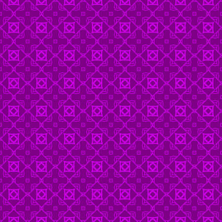 Abstract Repeat Backdrop With Lace Geometric Ornament. Vector illustration. Purple color.のイラスト素材