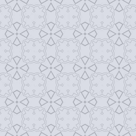 Seamless Geometrical Linear Texture. Original Geometrical Puzzle. Backdrop. Vector Illustration. For Design, Wallpaper, Fashion, Print. gREY COLOR.のイラスト素材