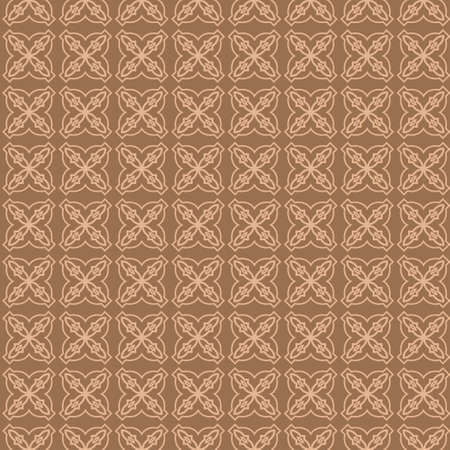 Abstract Classic Geometric Pattern Paper For Background, Print paper. Vector Illustration. Dark...