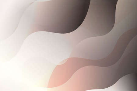 Futuristic Color Geometric Wave Shape. Creative Vector illustration. For club poster designのイラスト素材