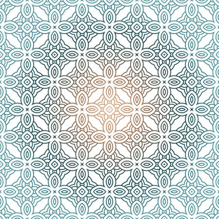 Seamless Geometrical Linear Texture. Original Geometrical Puzzle. Backdrop. Vector Illustration. For Design, Wallpaper, Fashion, Printのイラスト素材