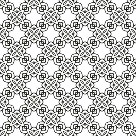 Seamless Color Modern Pattern. Art-Deco Geometric Background. Graphic Design. Vector Illustrationのイラスト素材