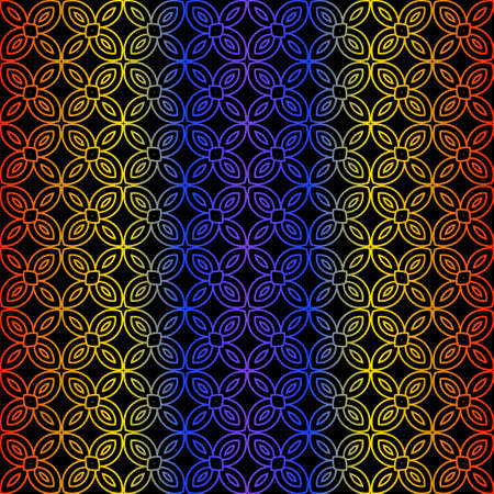 Vector Illustration. Pattern With Geometric Ornament, Decorative Border. Design For Print Fabric.