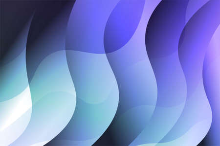 Wave background. Abstract geometric pattern. Vector illustration. Blue colorのイラスト素材