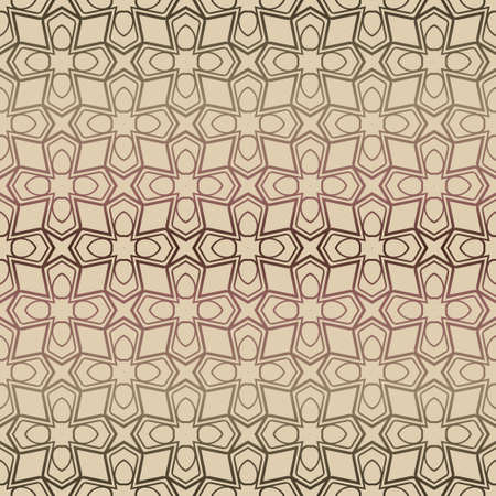 Decorative seamless geometric pattern with mojdern ornament. Vector decoration for fashion print, interior, design.のイラスト素材