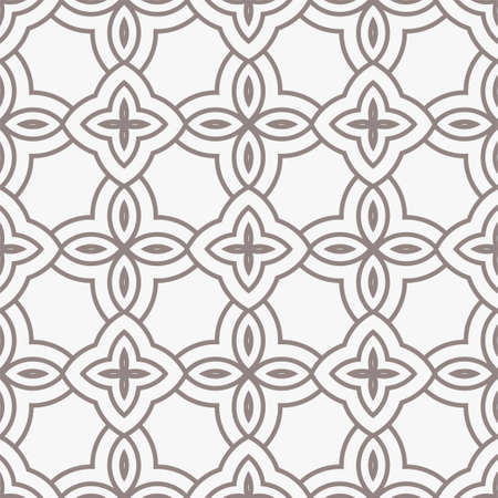 Geometric Pattern. Seamless Texture Grey Color Background. Vector illustration.のイラスト素材