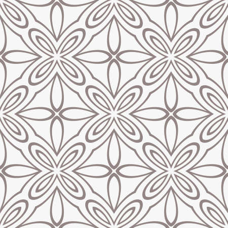 Geometric Pattern. Seamless Texture Grey Color Background. Vector illustration.のイラスト素材