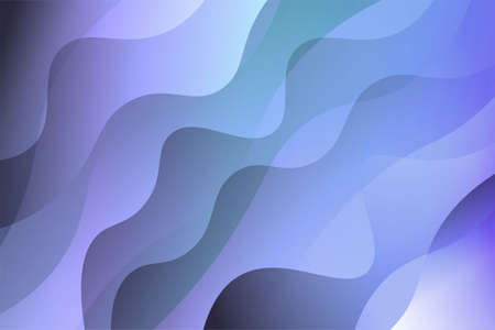 Wave background. Abstract geometric pattern. Vector illustration. Blue colorのイラスト素材