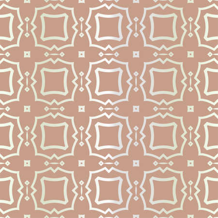 Seamless geometric pattern with modern ornamnet. Vector illustration.のイラスト素材