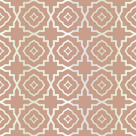 Seamless geometric pattern with modern ornamnet. Vector illustration.のイラスト素材
