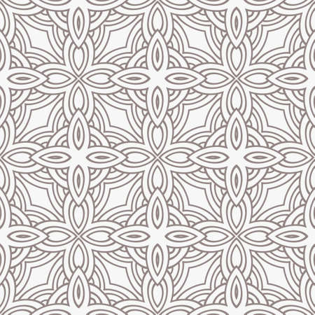 Geometric Pattern. Seamless Texture Grey Color Background. Vector illustration.のイラスト素材