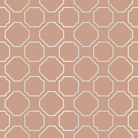 Seamless geometric pattern with modern ornamnet. Vector illustration.のイラスト素材