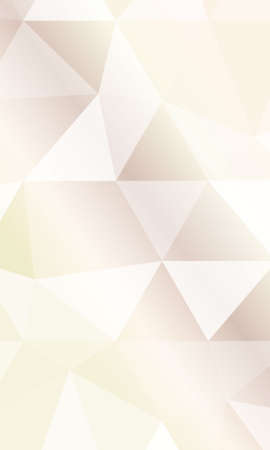 Creative triangle pattern in polygonal style. Vector illustration. Pastel color.のイラスト素材