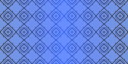 Seamless geometric pattern with decorative art-deco modern ornamnet. Vector illustration.のイラスト素材