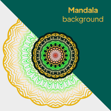 Relax Cards With Mandala Formed Flowers, Boho Style, Illustration. For Wedding, Bridal, Valentine's Day, Greeting Card Invitation. Vectorのイラスト素材