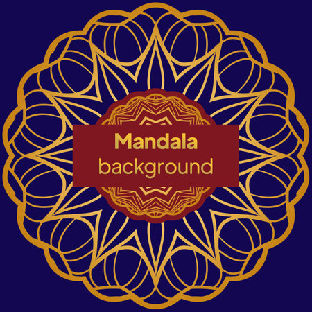 Vector, Floral dream, Oriental mandala. Vintage decorative elements. Vector super illustration.のイラスト素材
