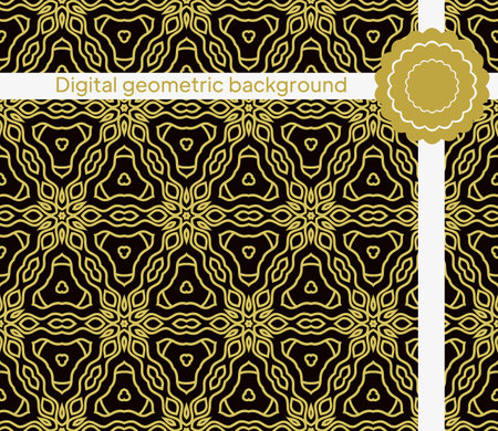 Seamless Pattern, Illustration. For Interior Design, Printing, Wallpaper, Decor, Fabric, Invitationのイラスト素材