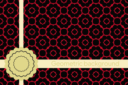 Luxury Traditional Ornamental Design. Modern Seamless Geometry Pattern. Vector Illustration. For Interior Design, Printing, Web And Textile Design.のイラスト素材