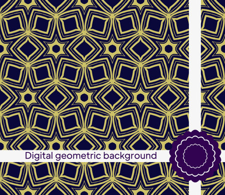 card with geometrical ornament. vector illustration.のイラスト素材